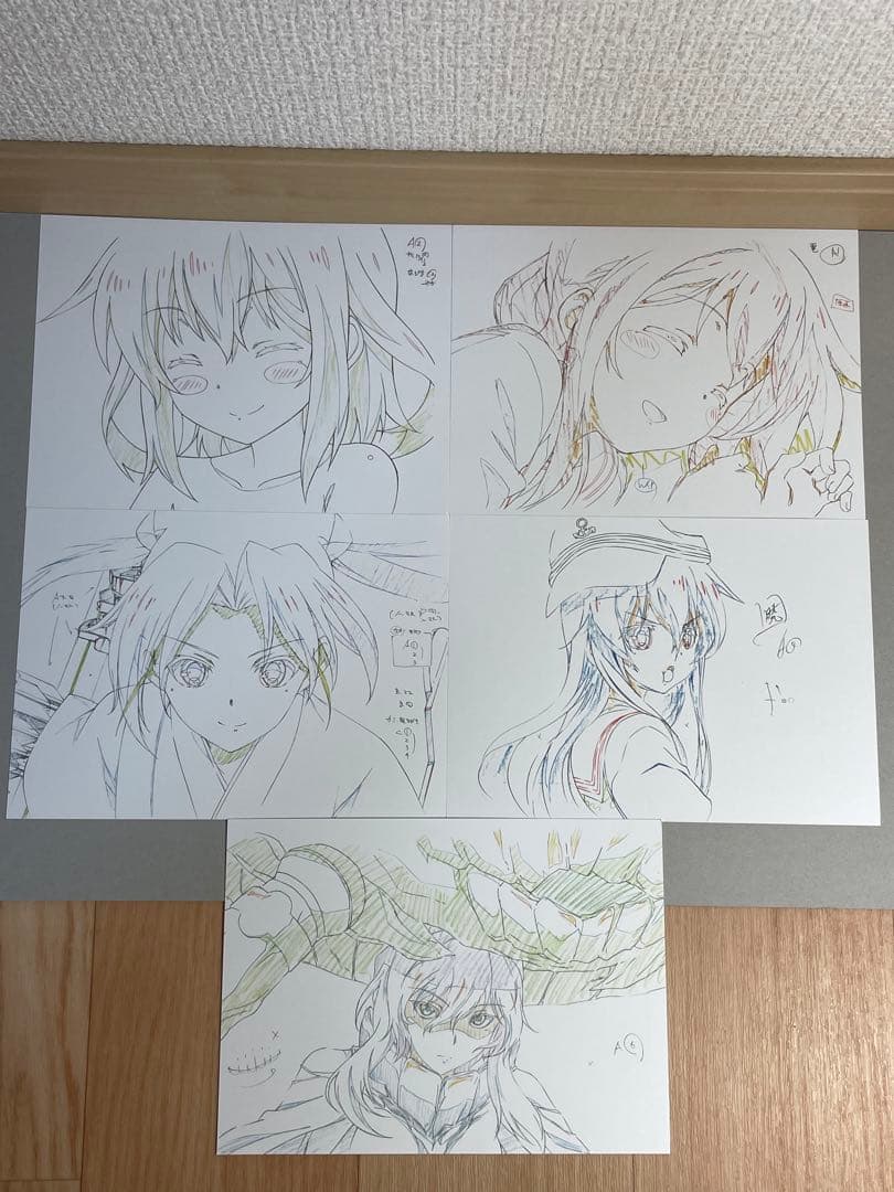 艦これ 特典 非売品 原画イラストカード 25枚セット