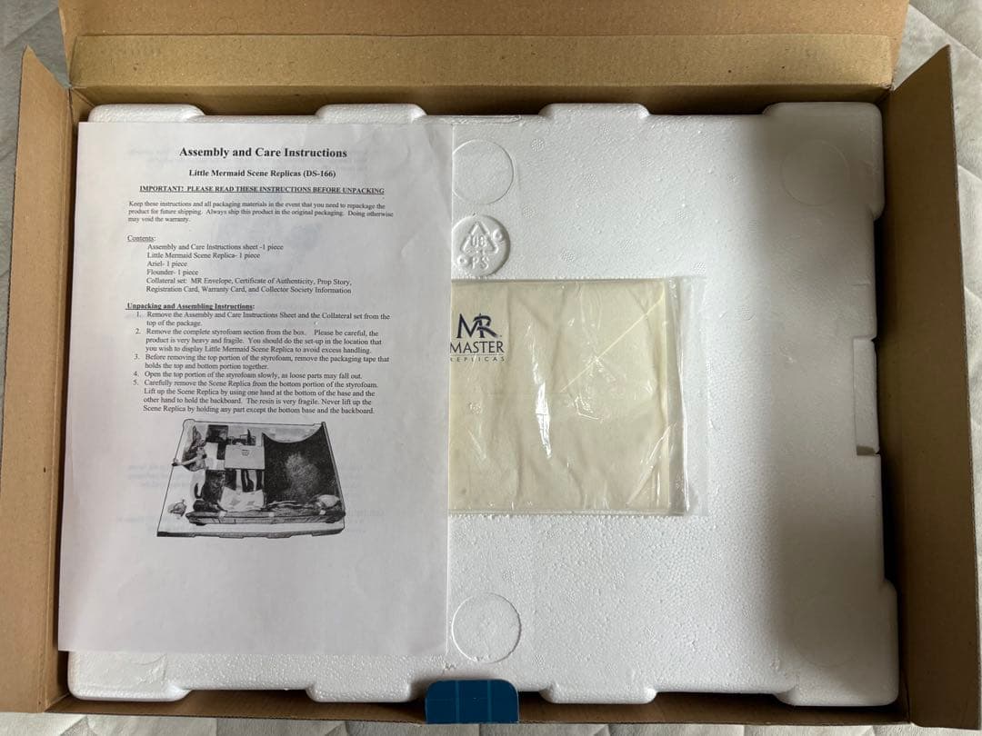 訳あり リトルマーメイド アリエル フィギュア 限定2500体マスターレプリカ社