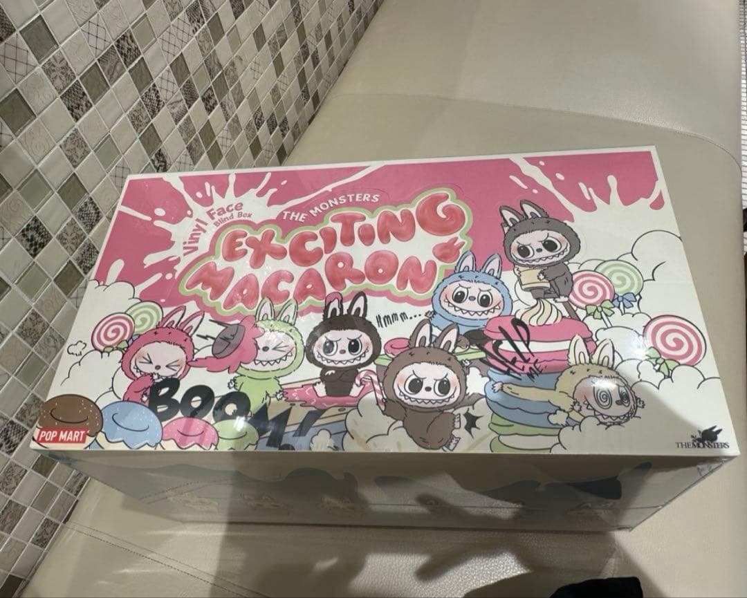 ぬいぐるみ Labubu Exciting Macaron Chestnut Cocoa