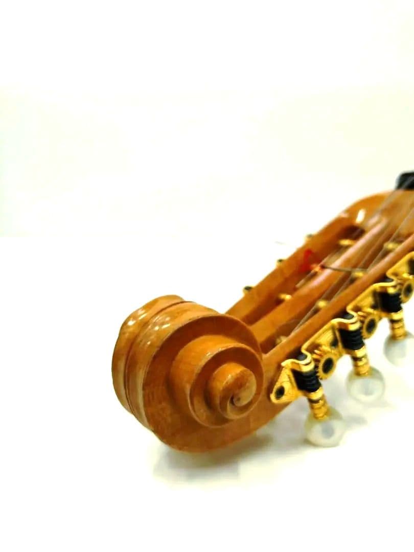 島田マンドリン マンドリン 渦巻きヘッド 1987年製 嶋田マンドリン