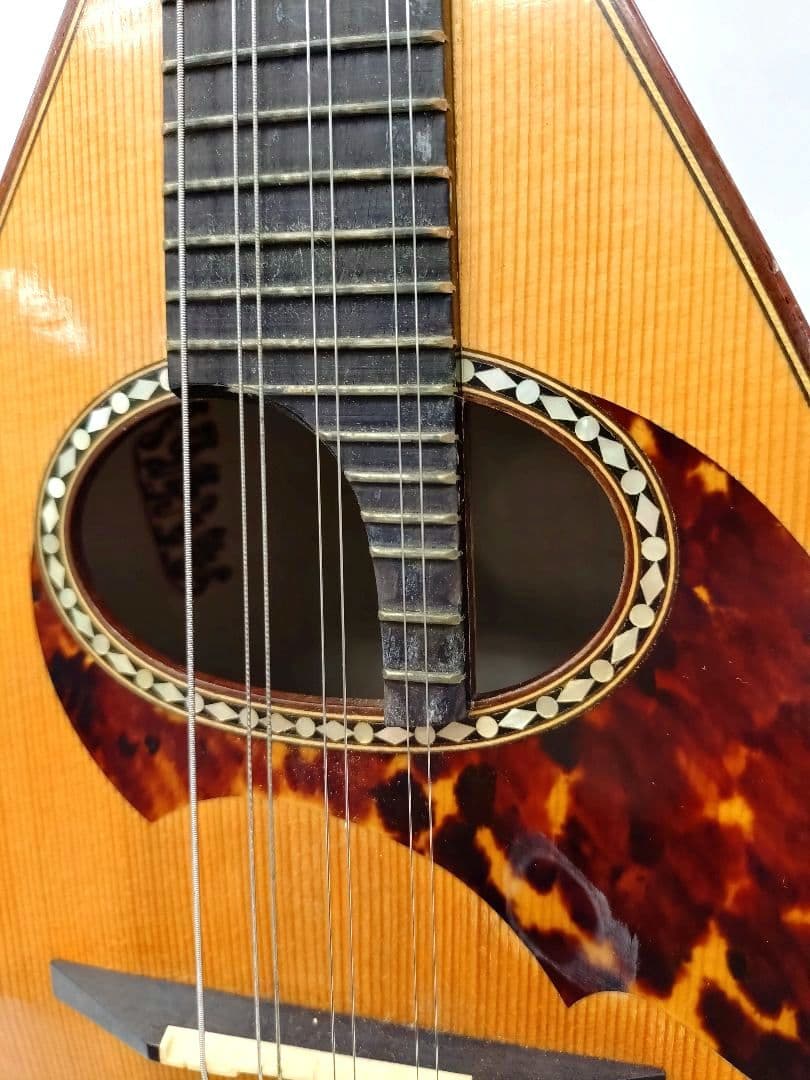 島田マンドリン マンドリン 渦巻きヘッド 1987年製 嶋田マンドリン