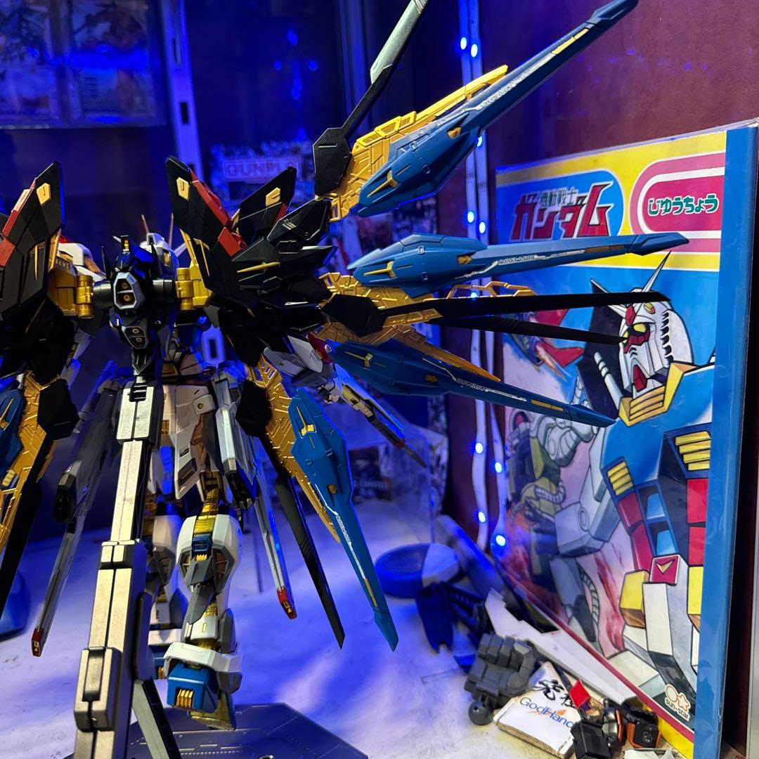 MGEX ストライクフリーダム　塗装完成品　ガンダムseed destiny