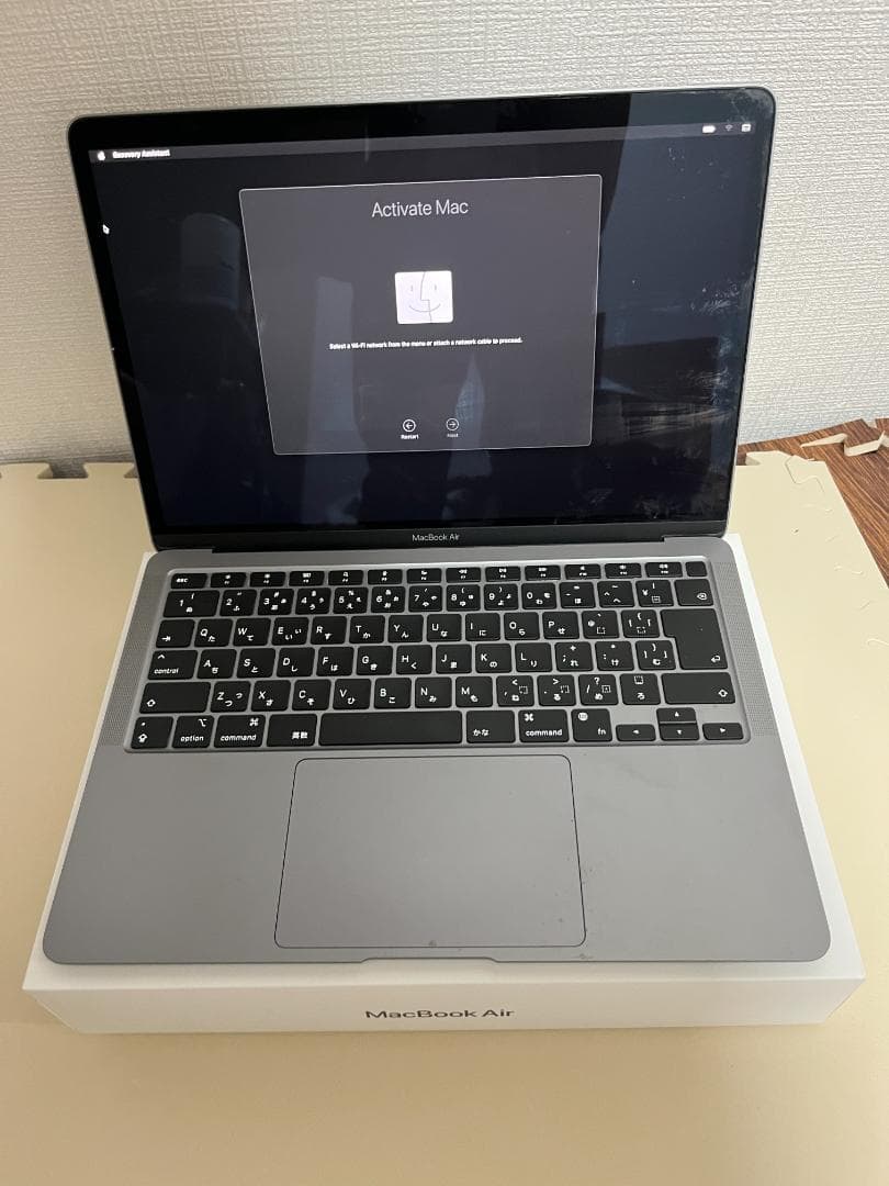 Apple MacBook Air (M1, 2020) 本体 スペースグレイ