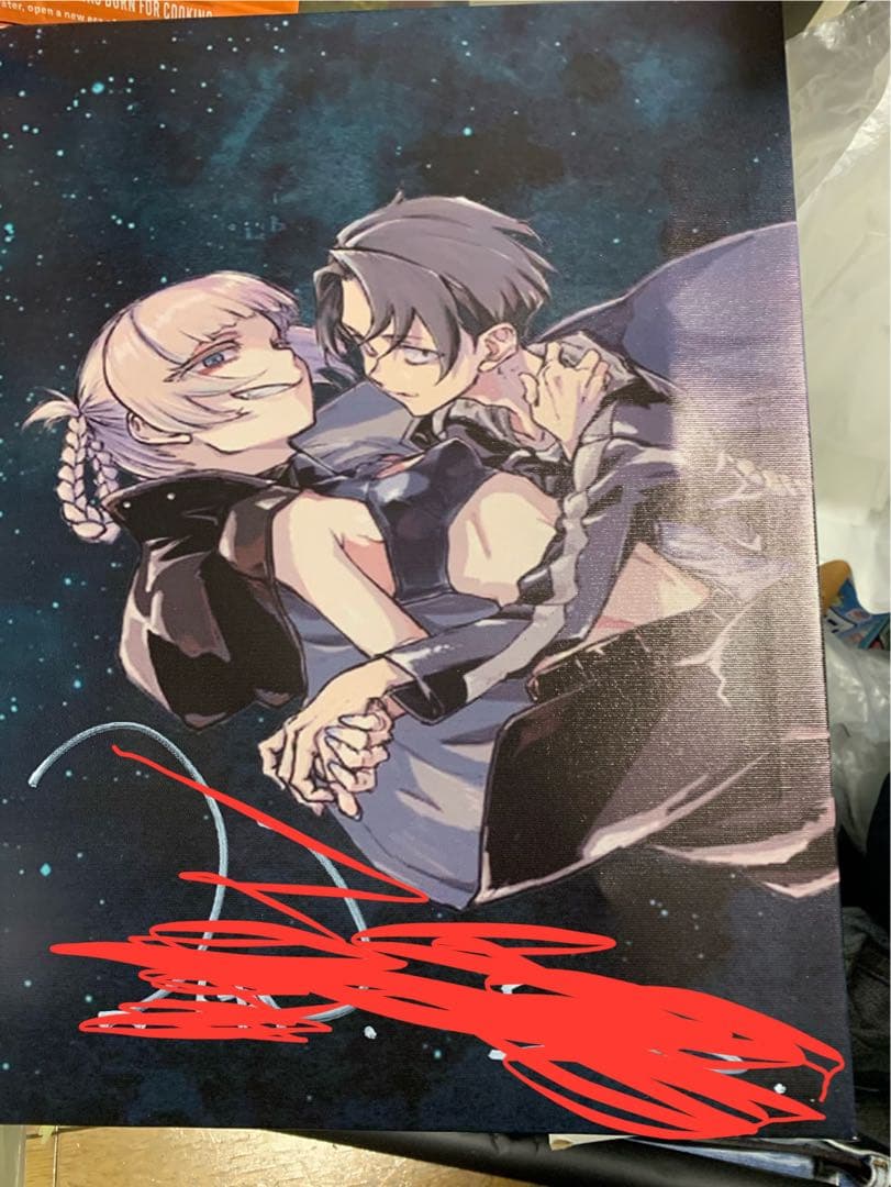 コトヤマ先生直筆サイン入りレザーポスター（フレーム枠付き）☆☆☆