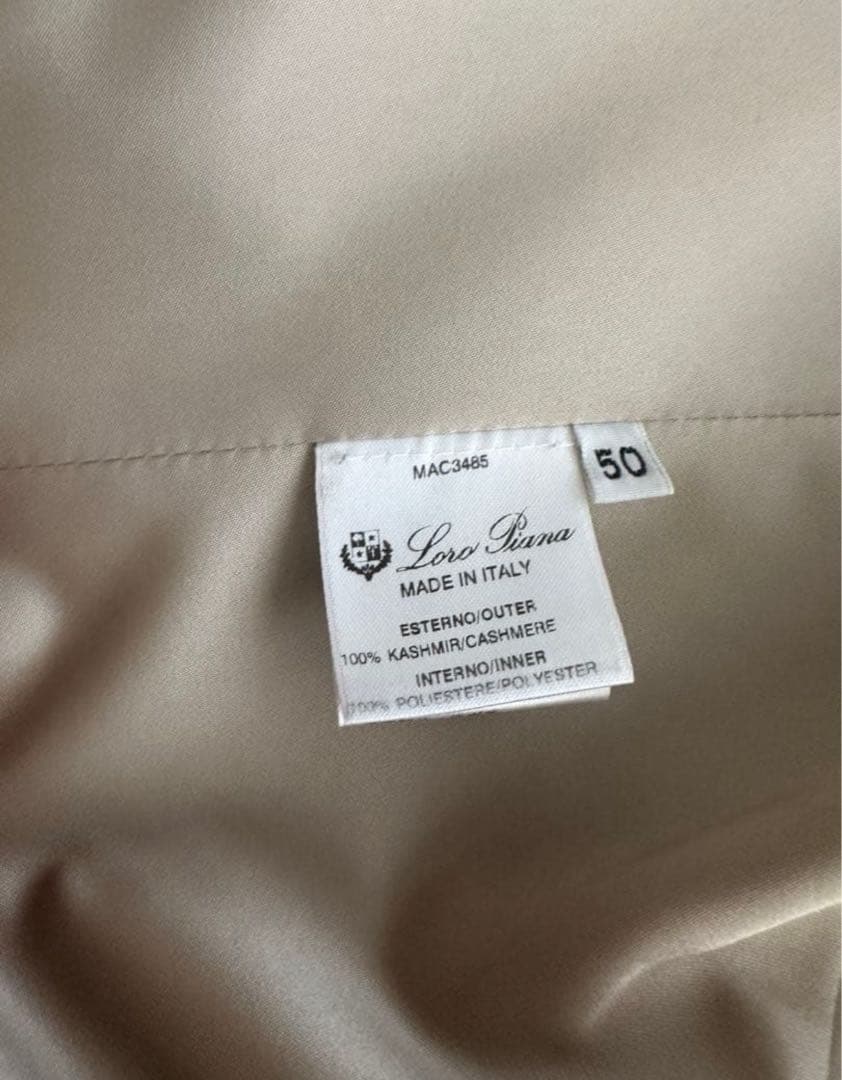 ロロピアーナ　loro piana カシミヤ　コート