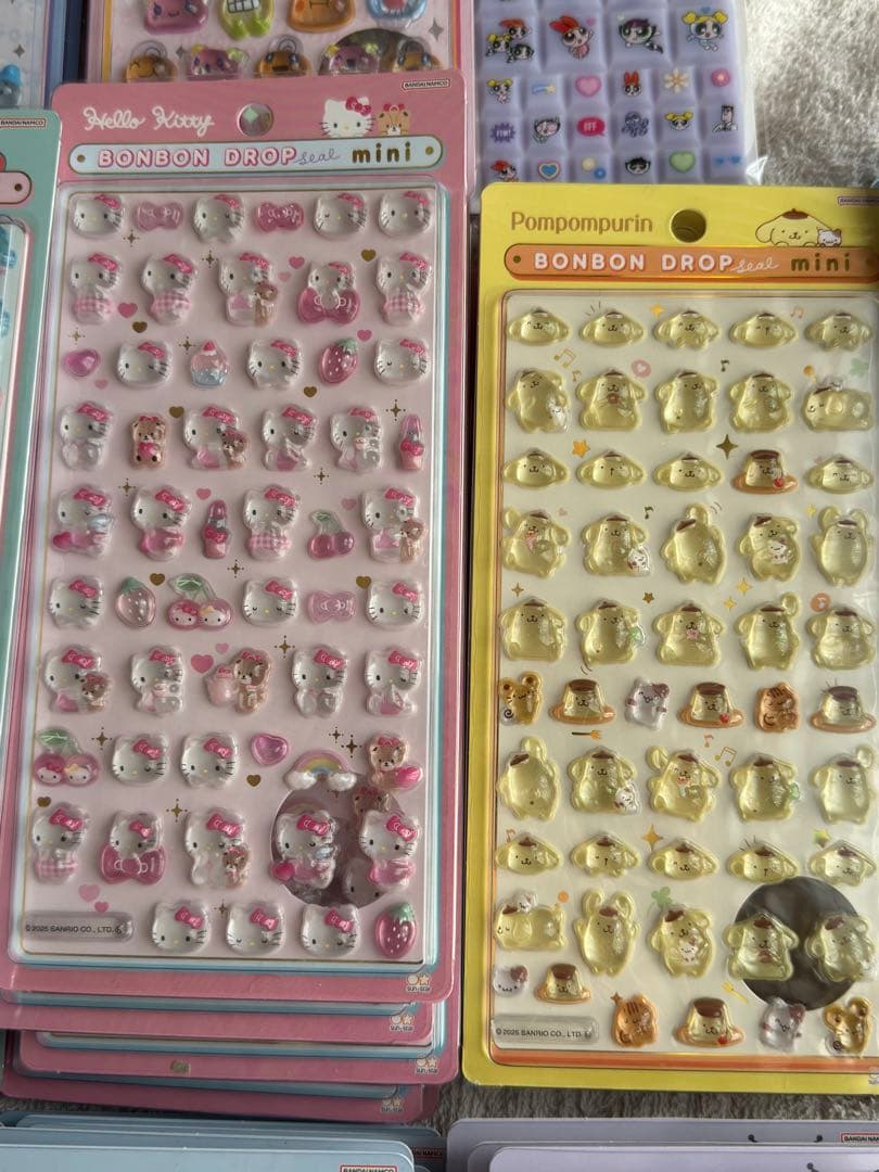 最終値下げ国内正規品ボンボンミニドロップシール56枚