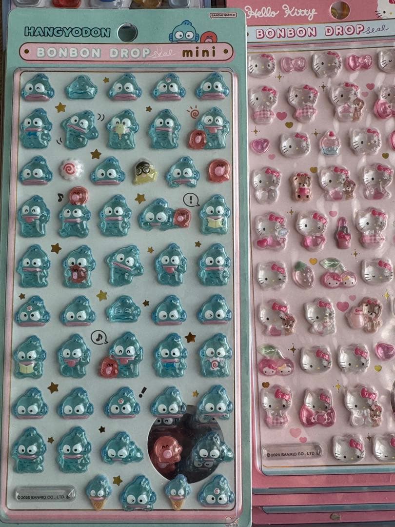 最終値下げ国内正規品ボンボンミニドロップシール56枚