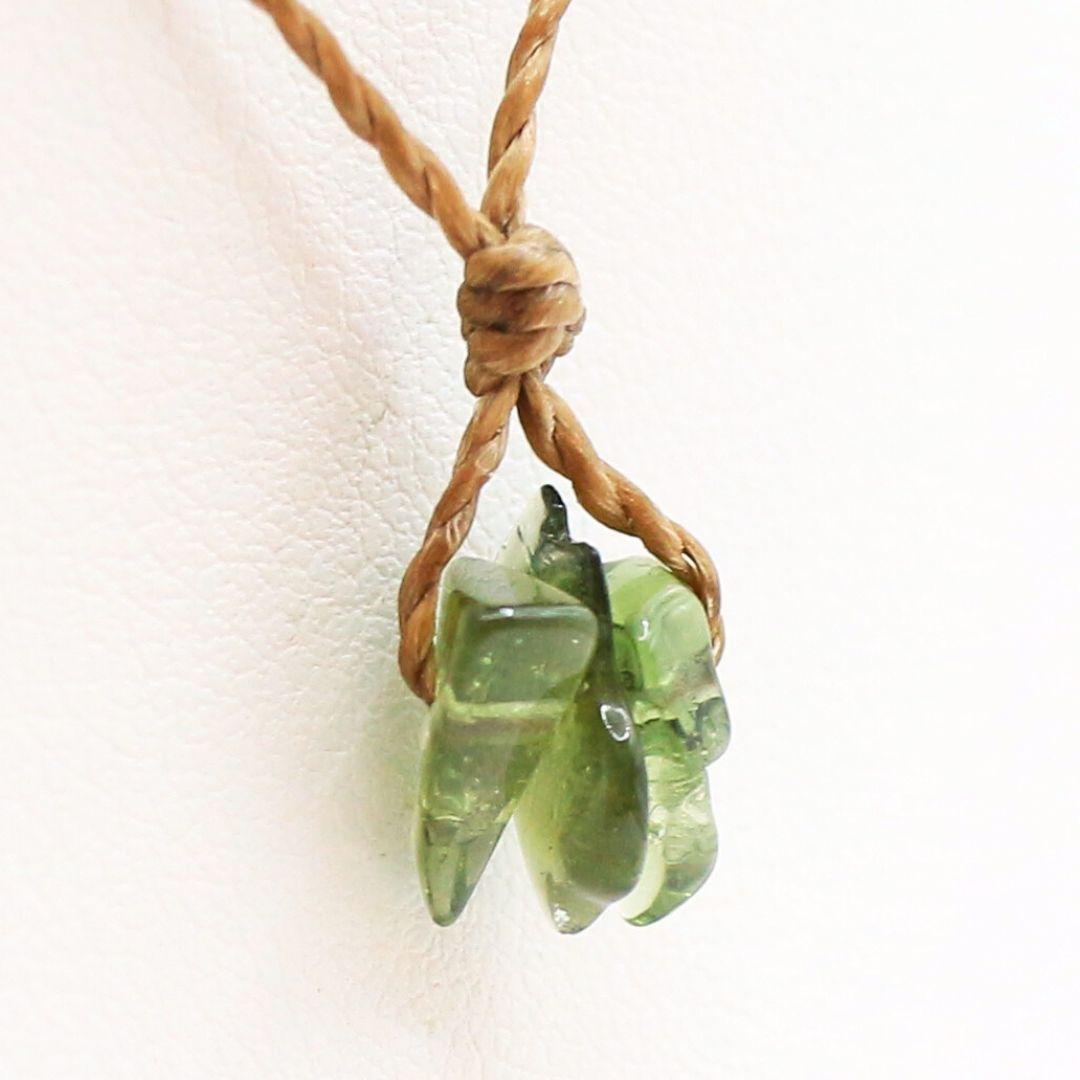 鑑別済 モルダバイト さざれ ビーズ meteorite120