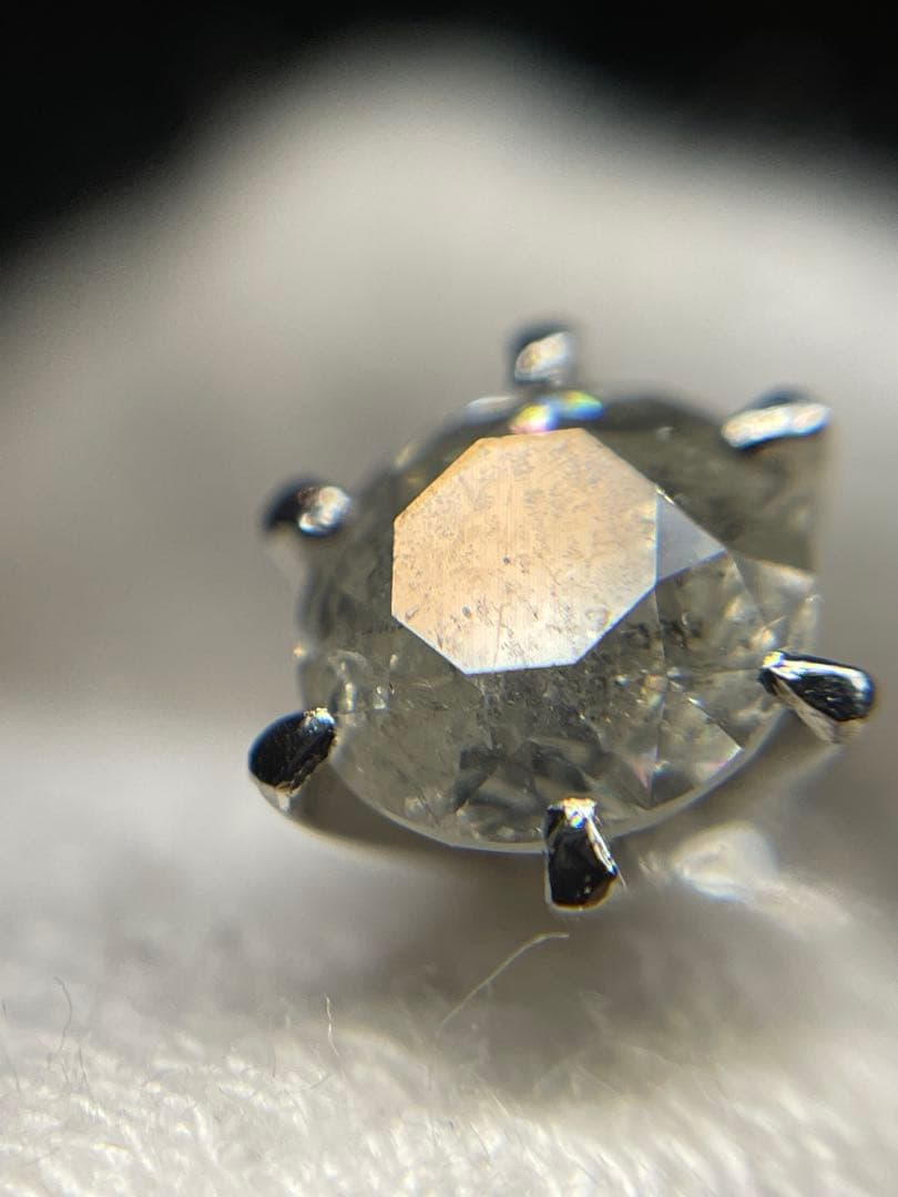 chihuahua_love 天然ダイヤモンド Pt900ピアス