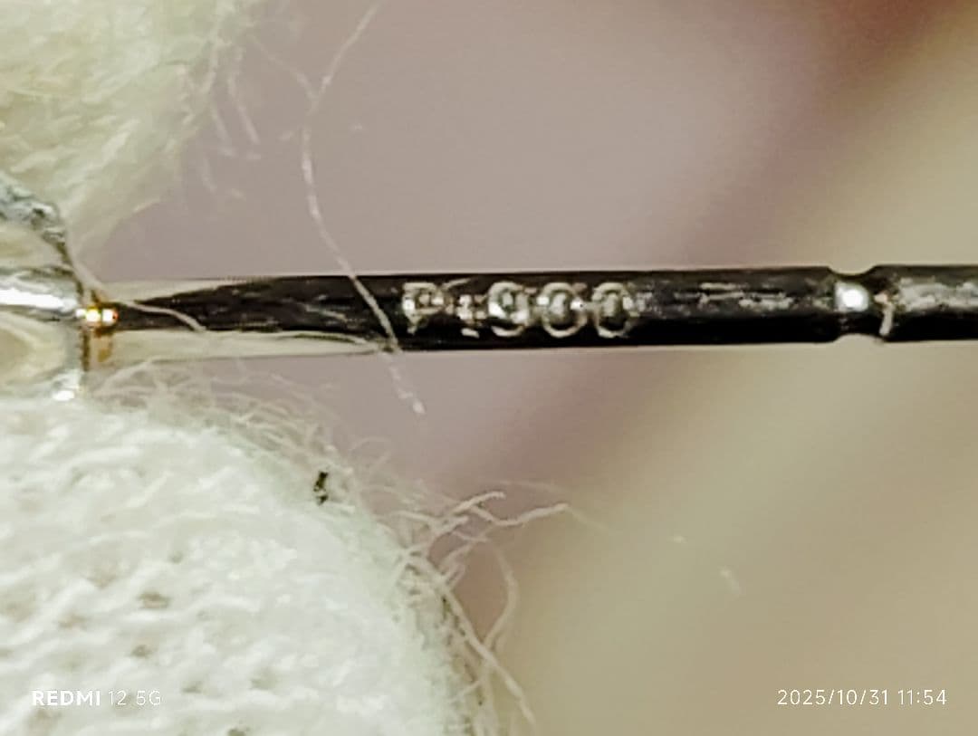 chihuahua_love 天然ダイヤモンド Pt900ピアス