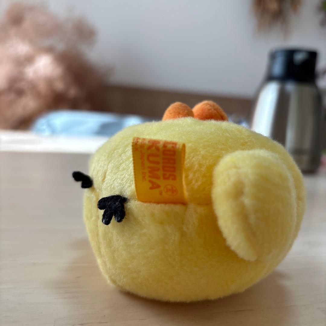 キイロイトリ ぬいぐるみ びっくり