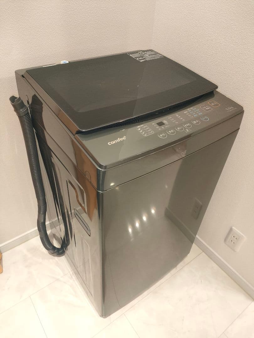 【2025年製】コンフィー　全自動電気洗濯機　5.5kg　CAC06EW55