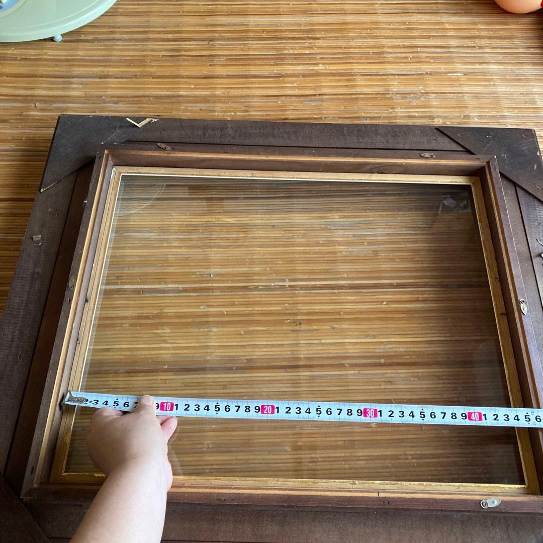 アンティーク額縁フレーム　油絵　木製額縁　古道具