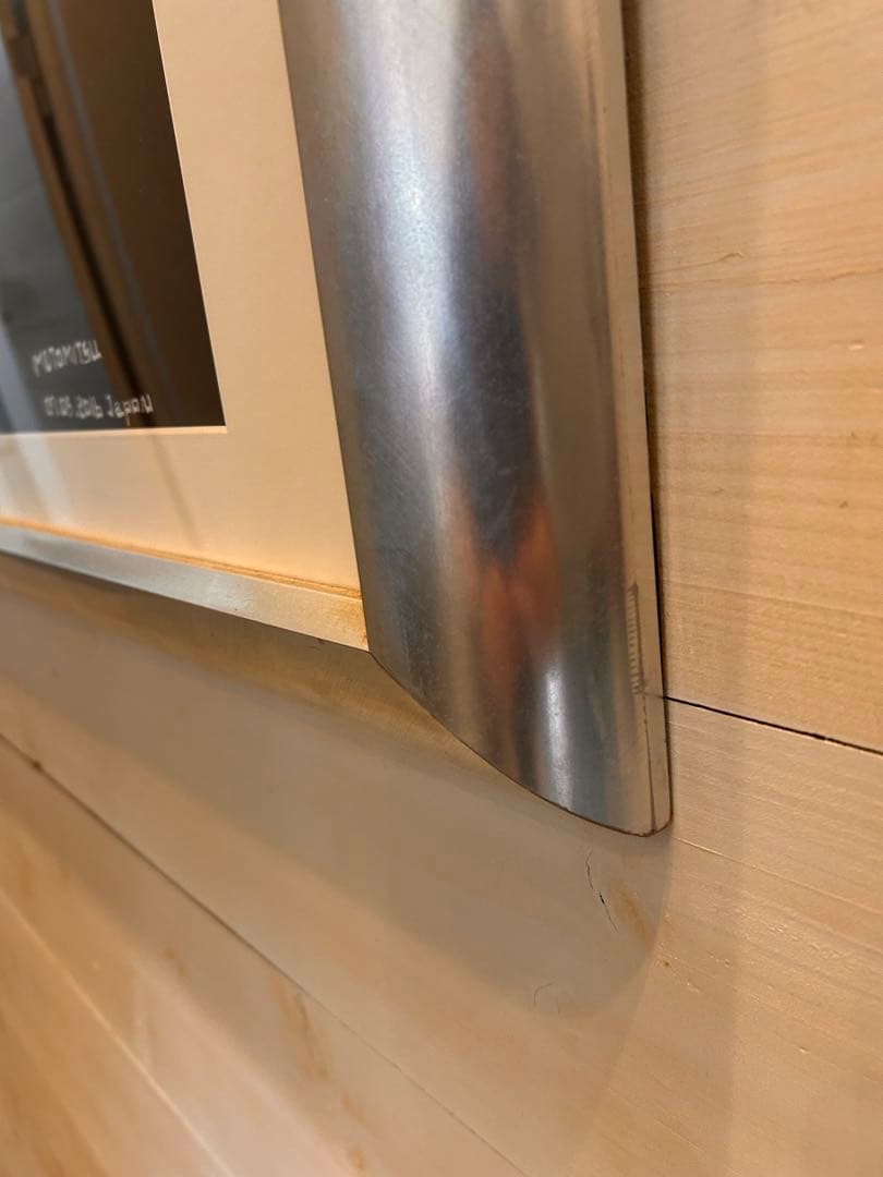 ビッグサイズ　シルバー系額装付きコラージュアート作品#バレリーナ#白鳥とダンサー