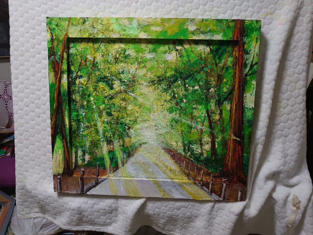 油絵 絵画 (青龍)