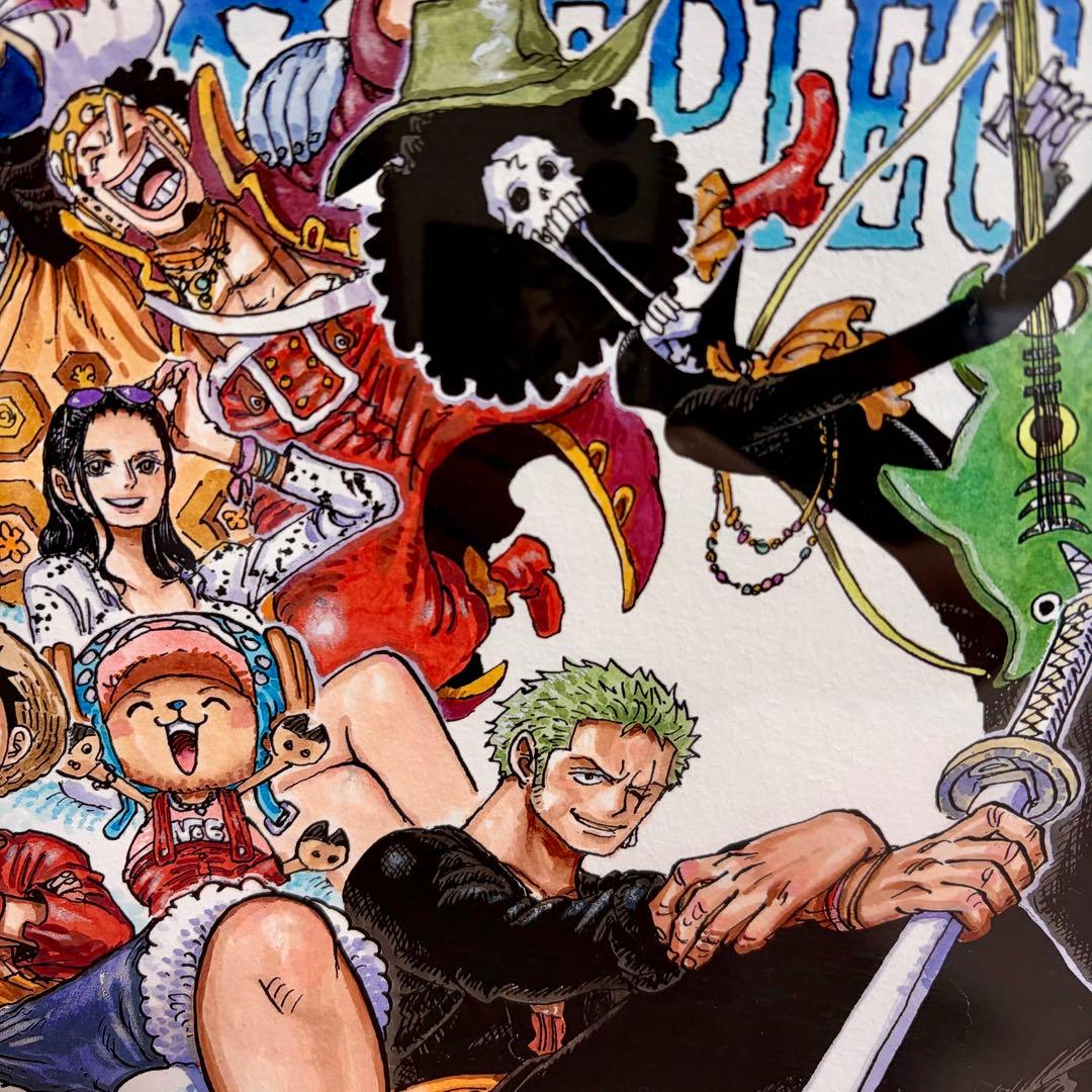 ワンピース 額装高精細複製原画【1/17までお取り置き中・即購入不可】