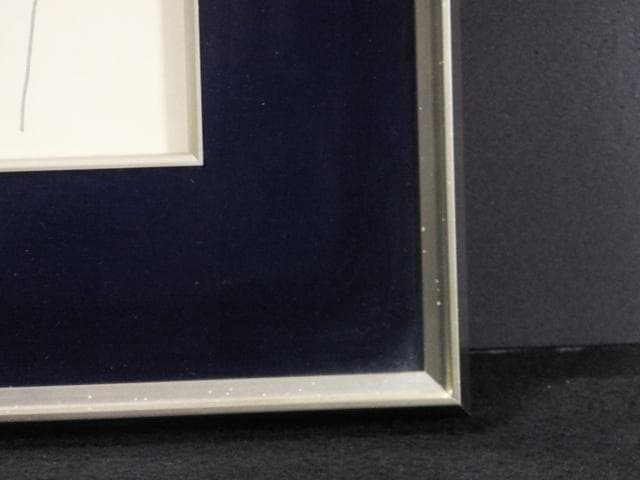 現代美術の先駆者 村井正誠　直筆サイン『顔』水彩画 1979年 0109A