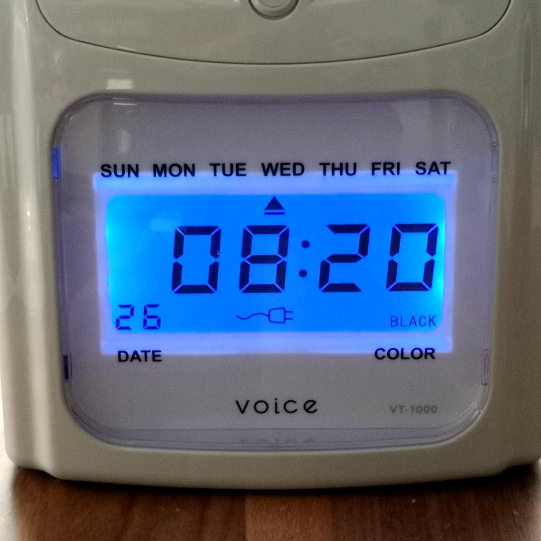 ミニミニ23★　A1075♥タイムレコーダー　VT-1000　動作OK！♥