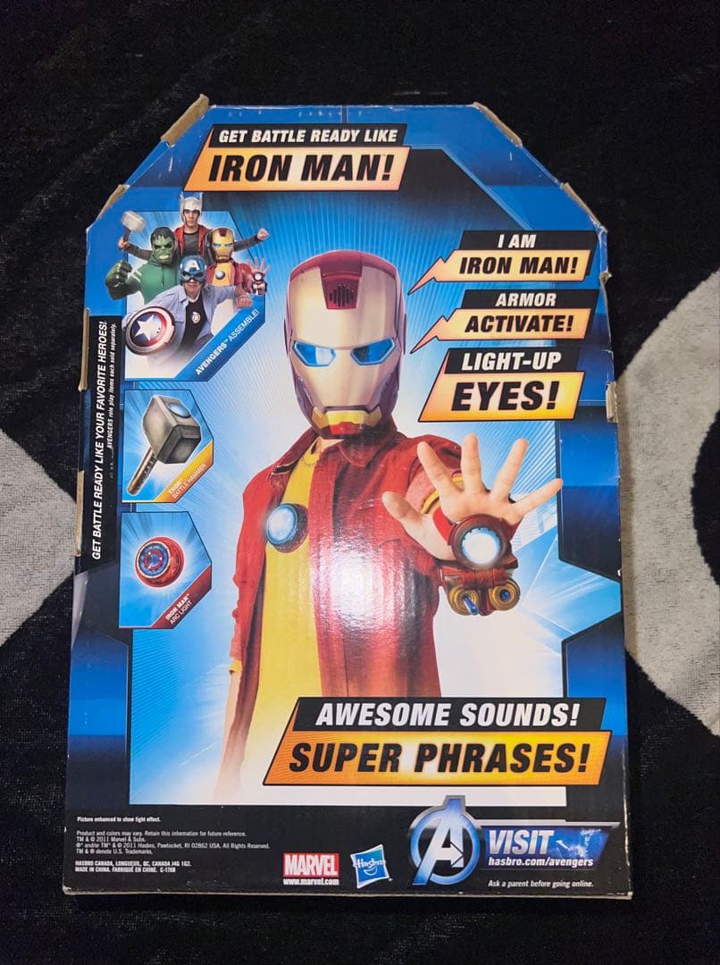 【値下げ可能】☆レア品☆光る！鳴る！アイアンマン ミッションマスク