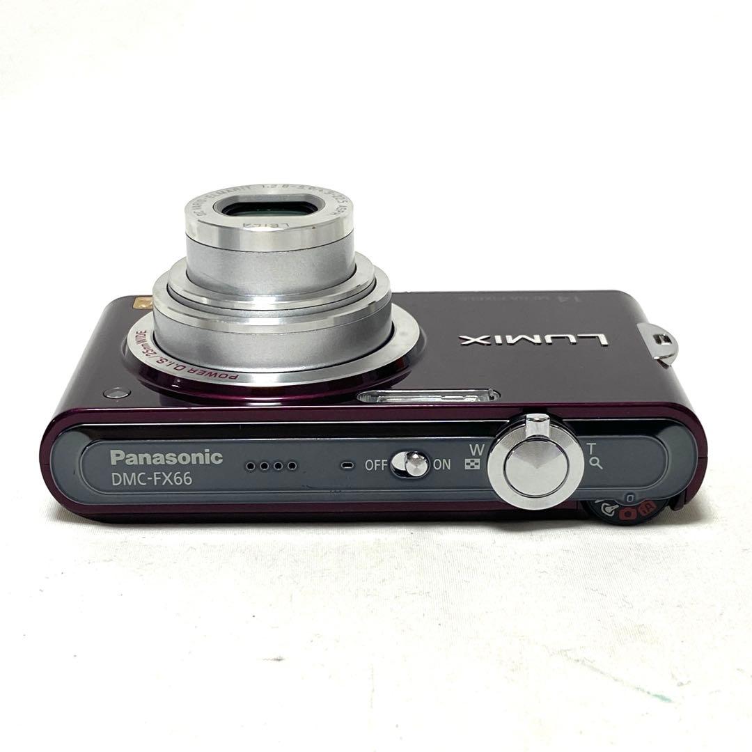 Panasonic LUMIX DMC-FX66 14メガピクセル カメラ
