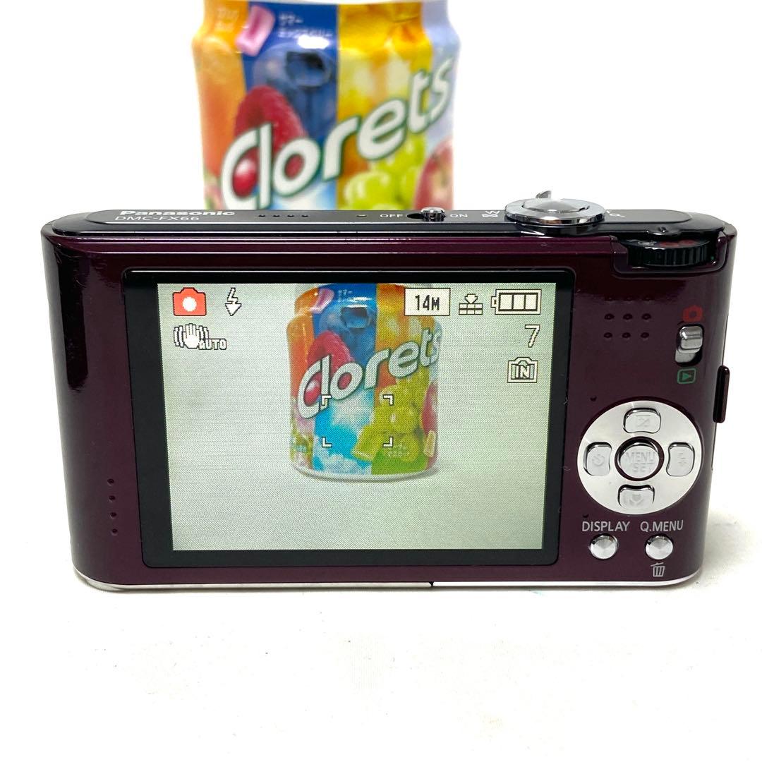 Panasonic LUMIX DMC-FX66 14メガピクセル カメラ