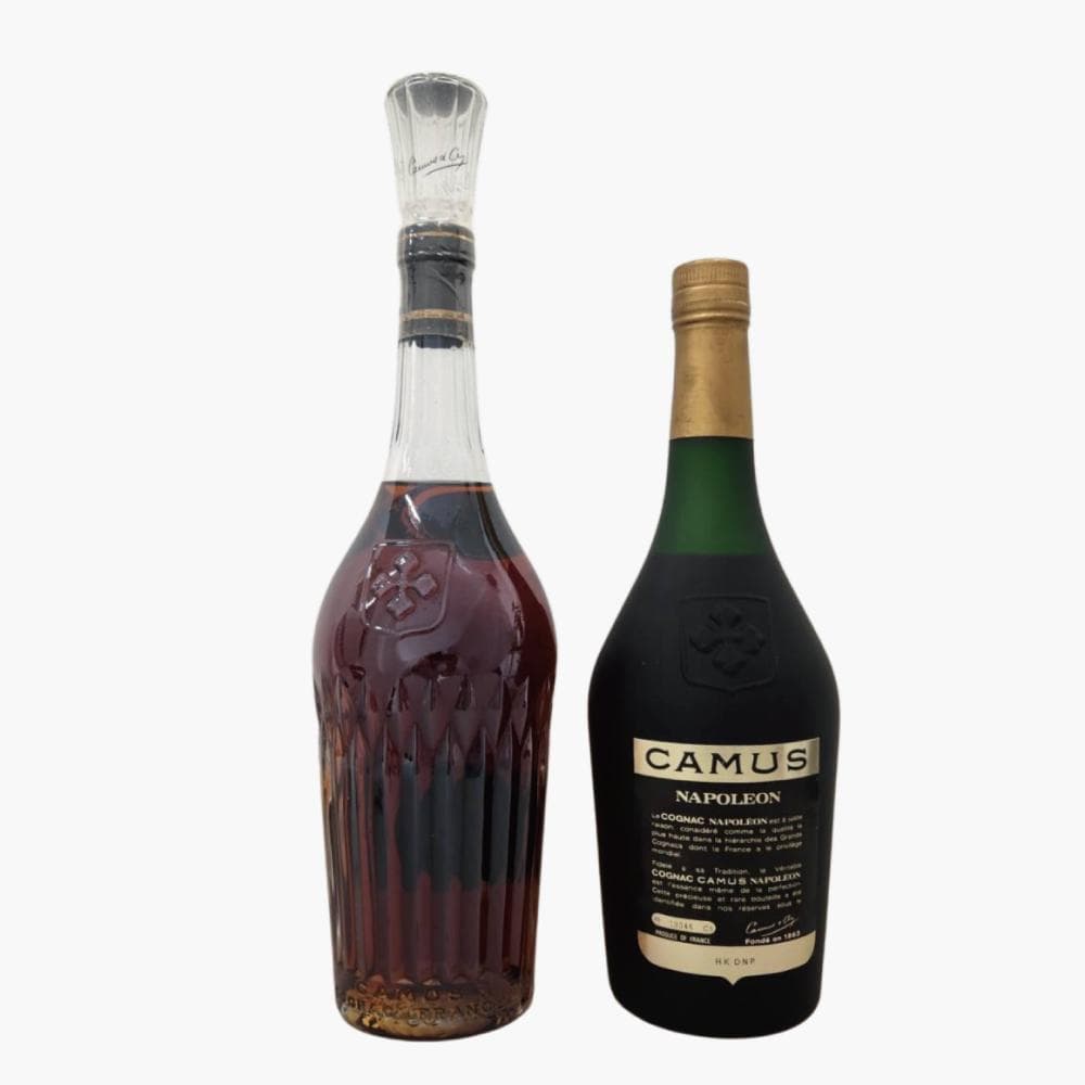 カミュ ナポレオン XO ロングネック コニャック 2本SET【未開栓】