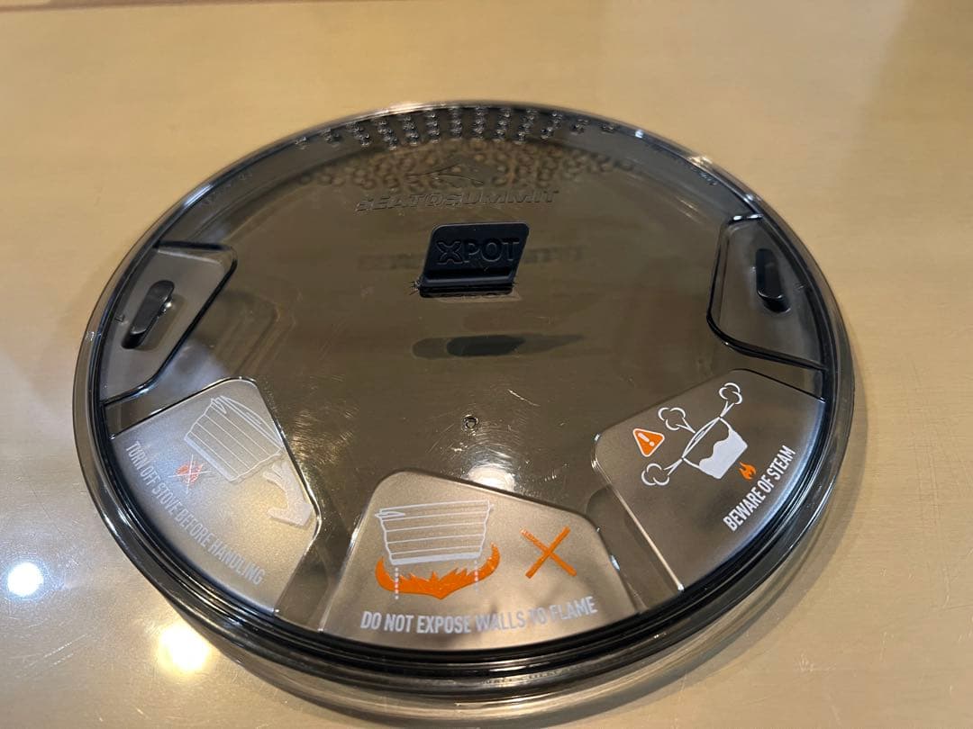 シートゥサミット　ポット X-ポット2.8L チャコール 折りたたみ鍋