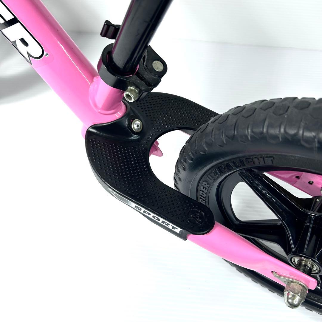 極美品☆STRIDER SPORT バランスバイク ペダル無し ピンク 桃色