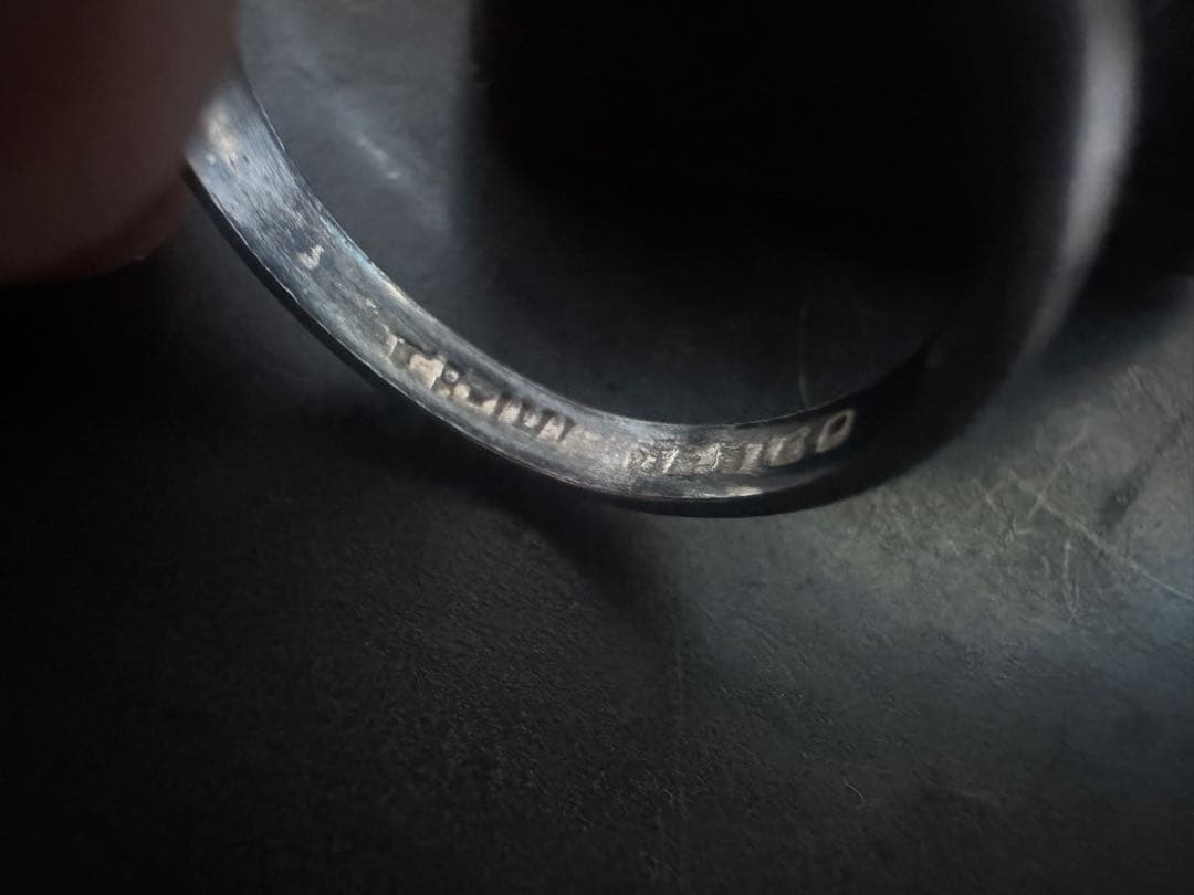 希少　ヴィンテージ　メキシコ　シルバー　925 プレーン　リング　アンティーク