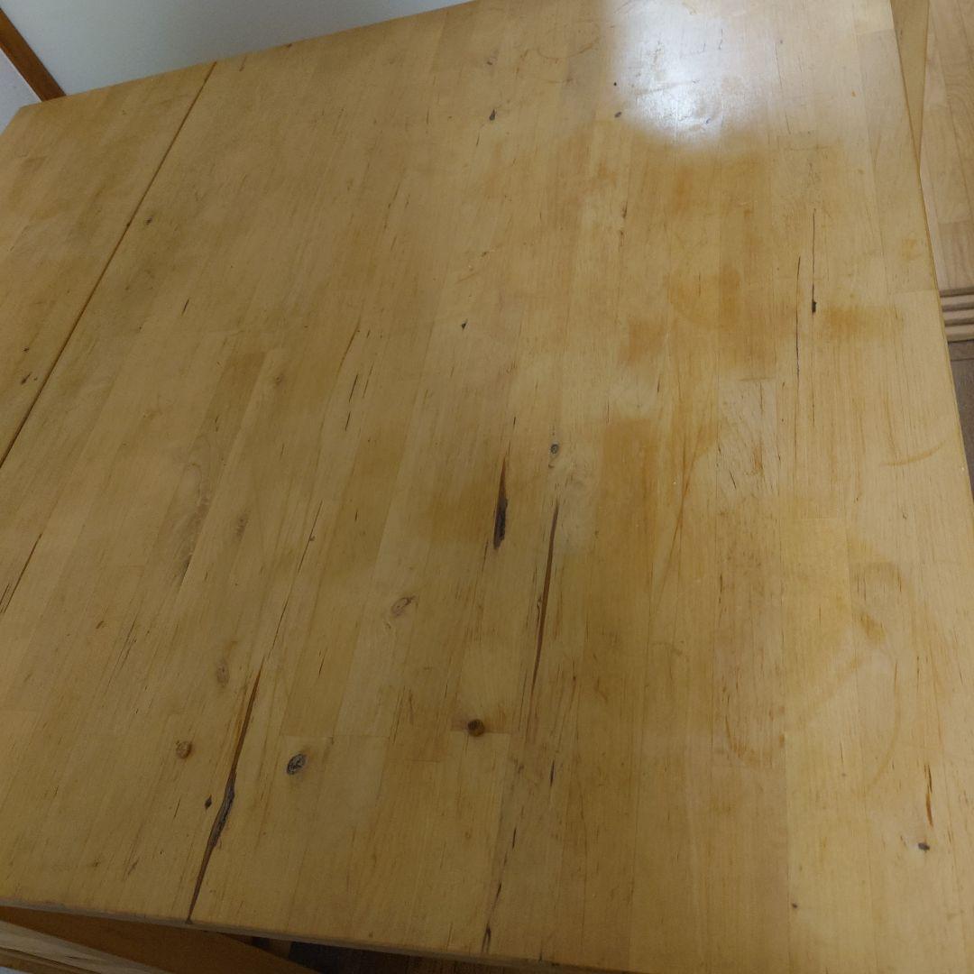 IKEA 使用感あります ノールデン　ゲートレッグテーブル