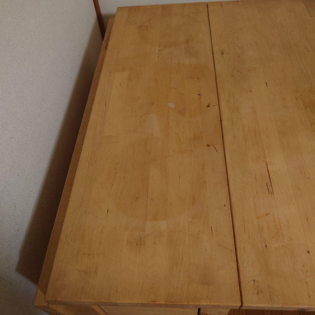 IKEA 使用感あります ノールデン　ゲートレッグテーブル