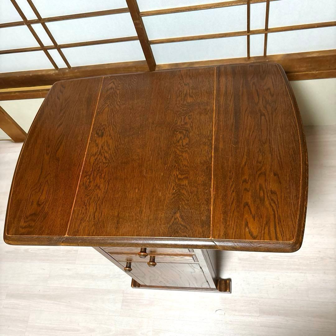 【良品】三越 ブルージュ バタフライテーブル ヴィンテージ