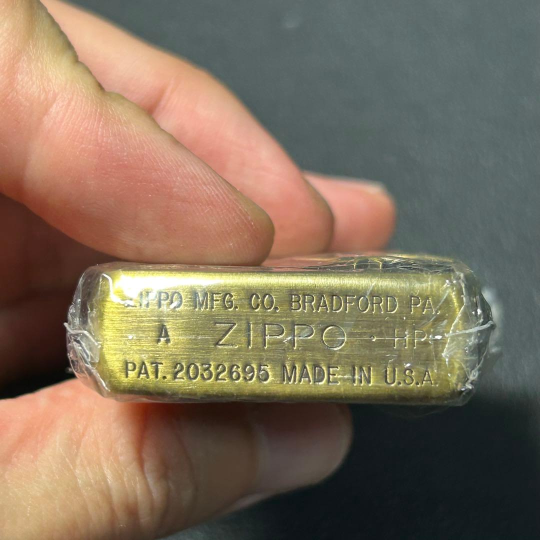 【新品未使用】ジッポー　ホープ　ゴールド