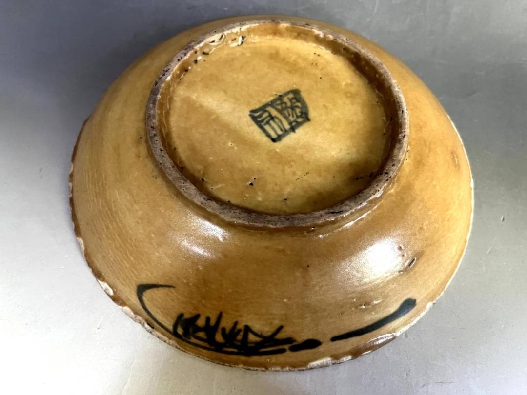 皿■染付魚紋 支那皿 古皿 古玩 唐物 中国 古美術 時代物 骨董品■