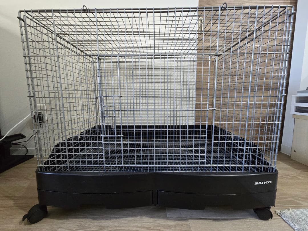 SANKO イージーホーム80 ローメッシュ チンチラ デグー ケージ 小動物