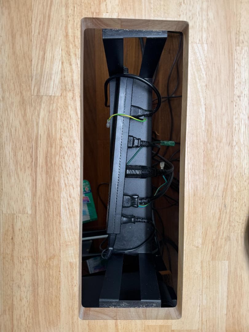 Kanademono パソコンデスク ラバーウッド× Black Steel