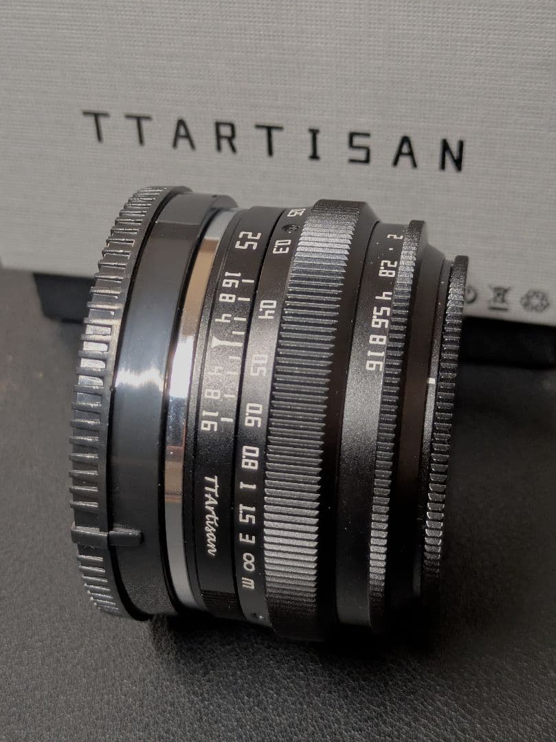【美品】TTARTISAN レンズ　25mm f2 eマウント