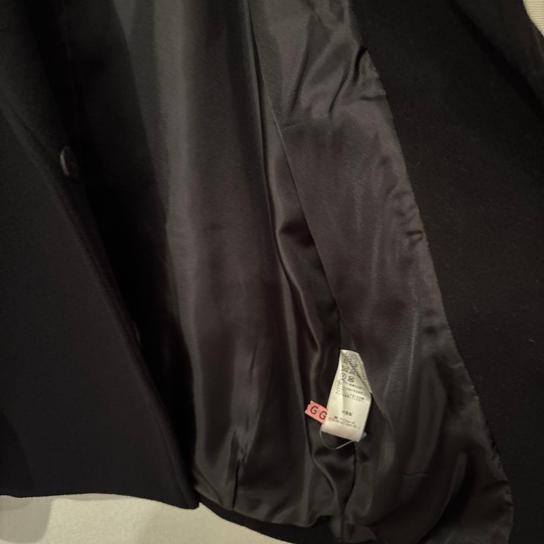 【美品】ジャーナルスタンダード　スーパー140ビーバーテーラーコート、黒