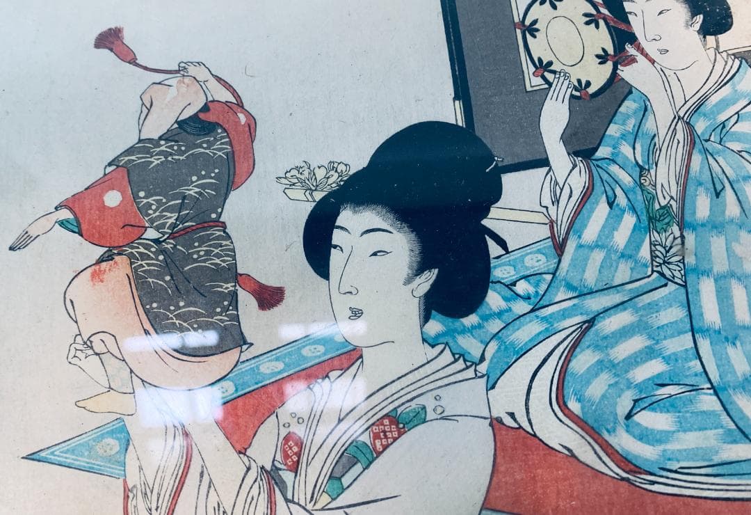 楊洲周延（ようしゅうちかのぶ）千代田の大奥 猿若狂言