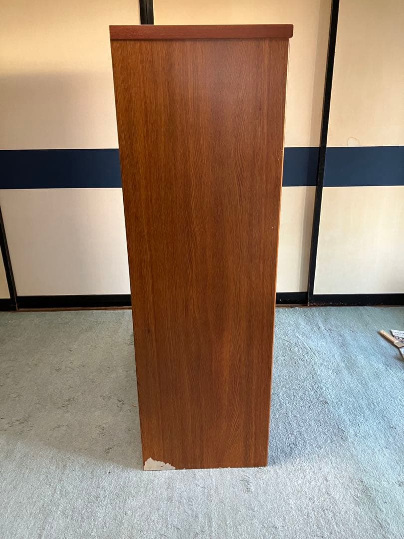 木製アンティークタンス 7引き出し