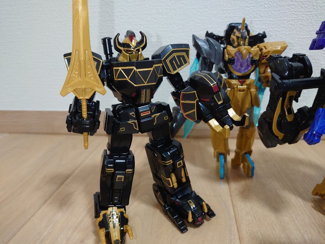 ミニプラ　テガソード　グーデバーン　ブラック大獣神　勇動　ゴジュウジャー