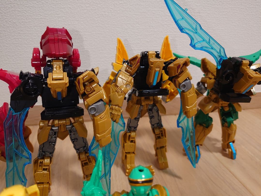 ミニプラ　テガソード　グーデバーン　ブラック大獣神　勇動　ゴジュウジャー