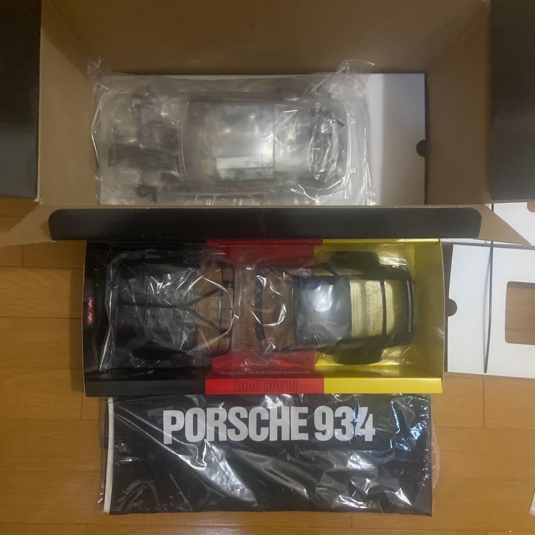 タミヤ1/12ブラックポルシェ 934 GT-01シャーシ限定
