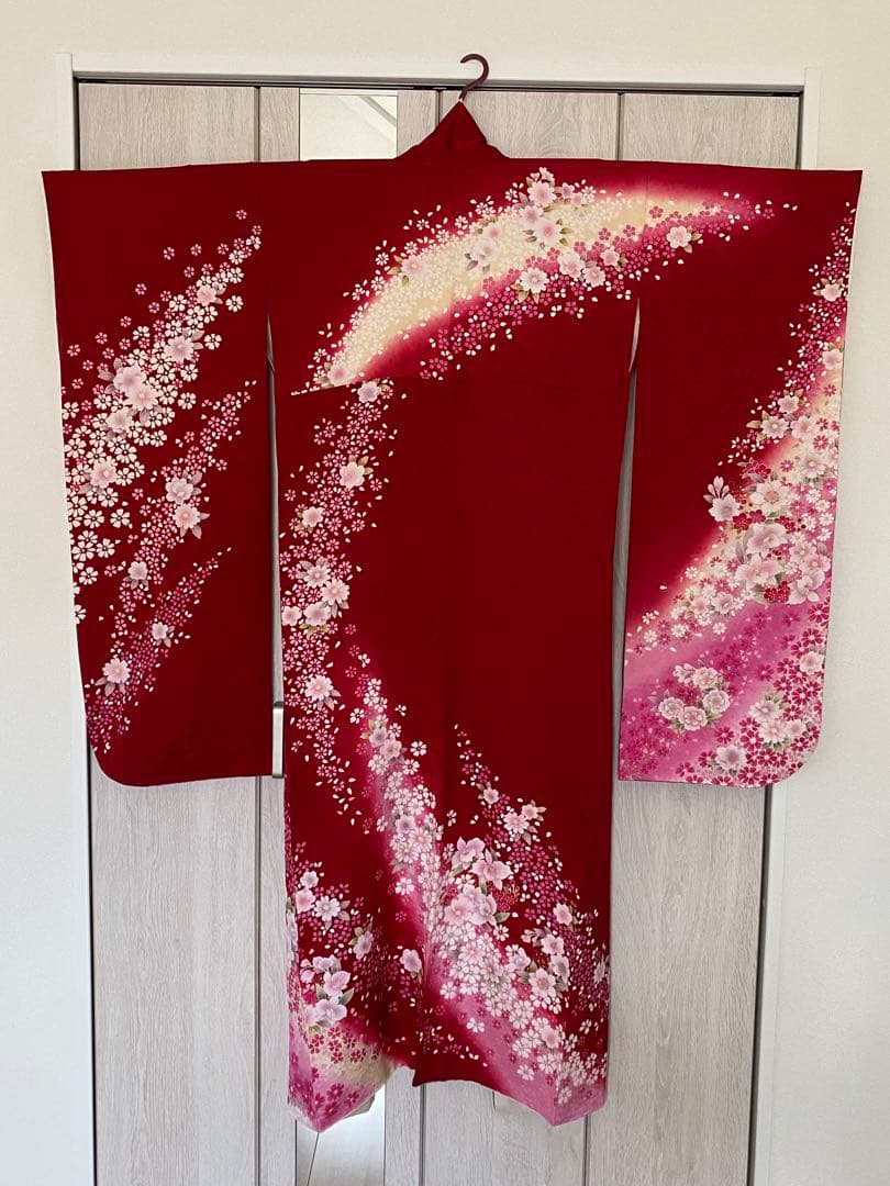 振袖　フルセット　小さめ　低身長