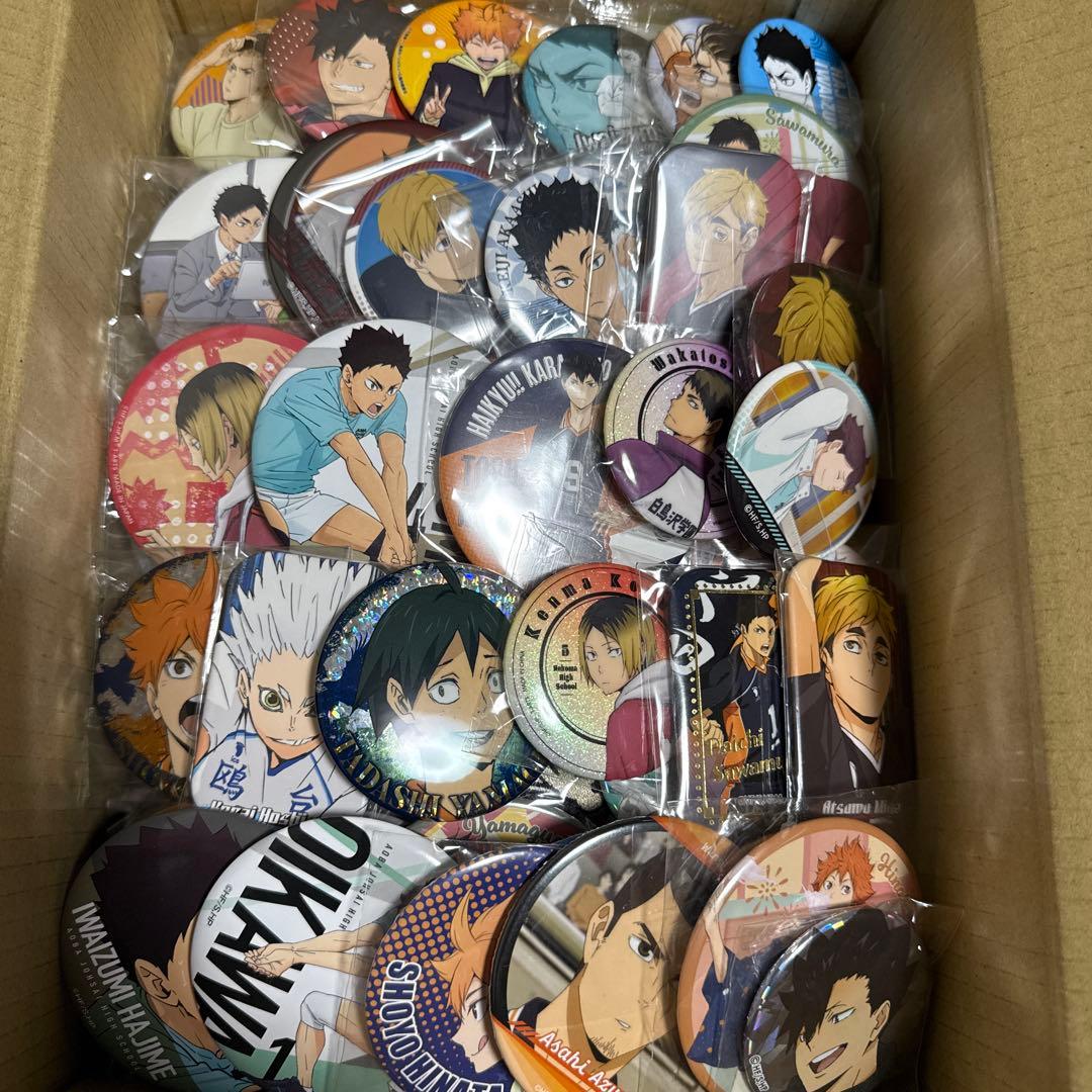 ハイキュー！　バッジ類　約300点大量まとめ売り