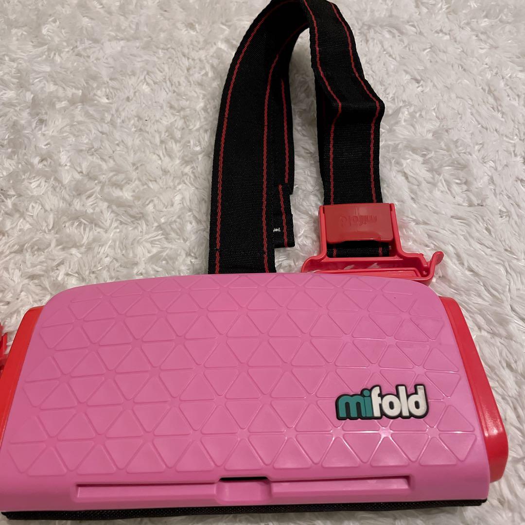 mifold 美品✨ポータブルジュニアシート 2点セット　兄弟　双子