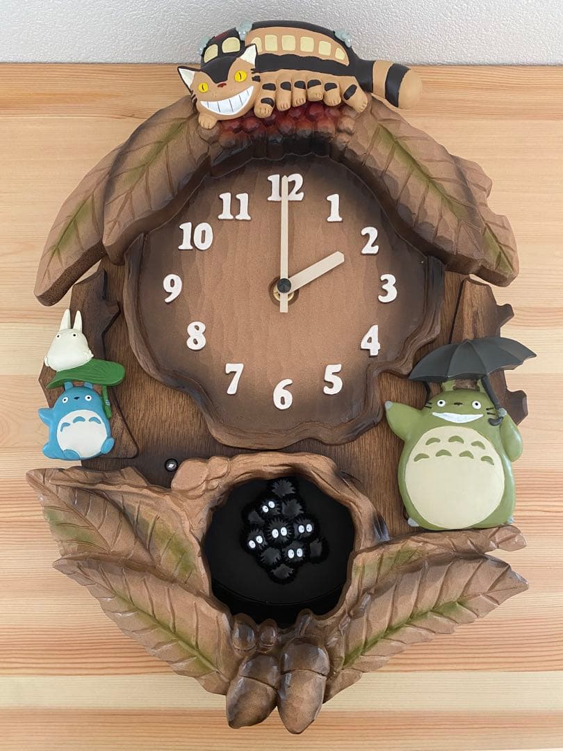 となりのトトロ　掛け時計（ジャンク品）