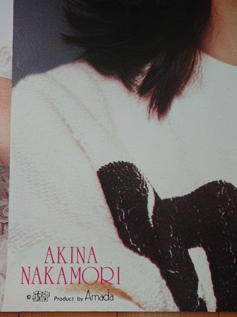 中森明菜ポスター(72) デビュー当時 市販品②