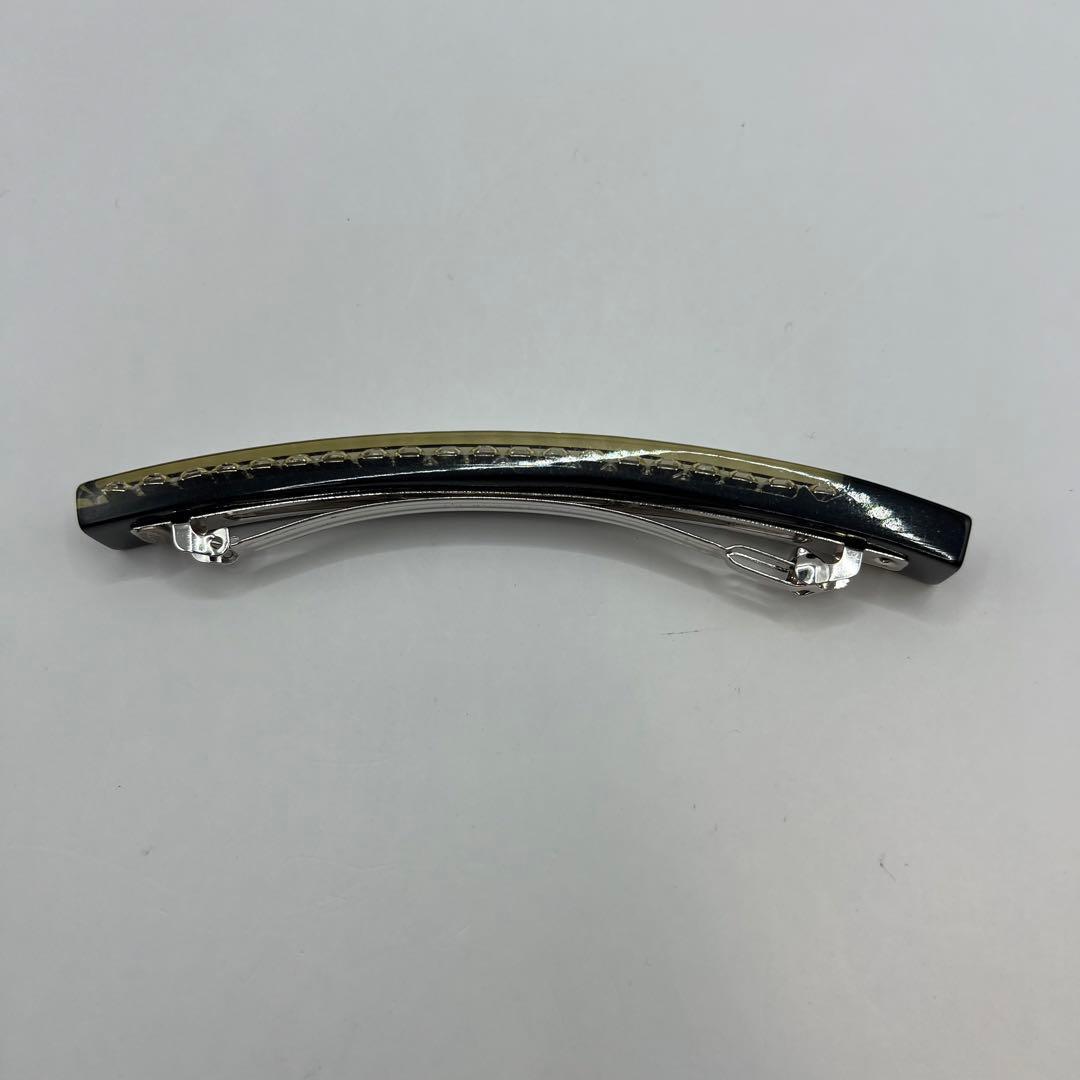 【極美品】シャネル バレッタ ココマーク ラインストーン ヘアアクセサリー