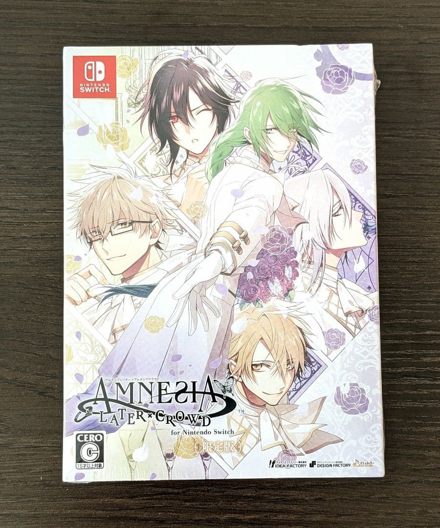 【新品未開封・缶バッジ付】 AMNESIA LATER×CROWD switch